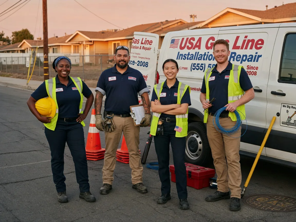 Gas Line Installation company in Mcadoo, PA